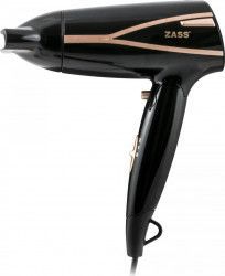 Uscator de par Zass ZHD 04 1600 W 2 trepte de putere Concentrator Negru