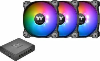 Ventilator Thermaltake Pure Plus RGB 12 Radiator Fan 3 Pack 