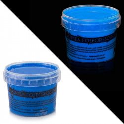 Vopsea glow in the dark fosforescenta care lumineaza albastru 100 ml 