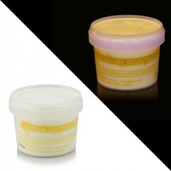 Vopsea invizibila fluorescenta reactiva UV transparenta galbena 100 ml 
