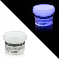 Vopsea UV neon alba 100 ml 