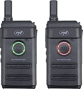 Kit 4 Talkies-walkies PNI PMR R10 PRO – 446MHz, 0.5W, 16 Canaux Programmables Pour Outdoor Et Sport