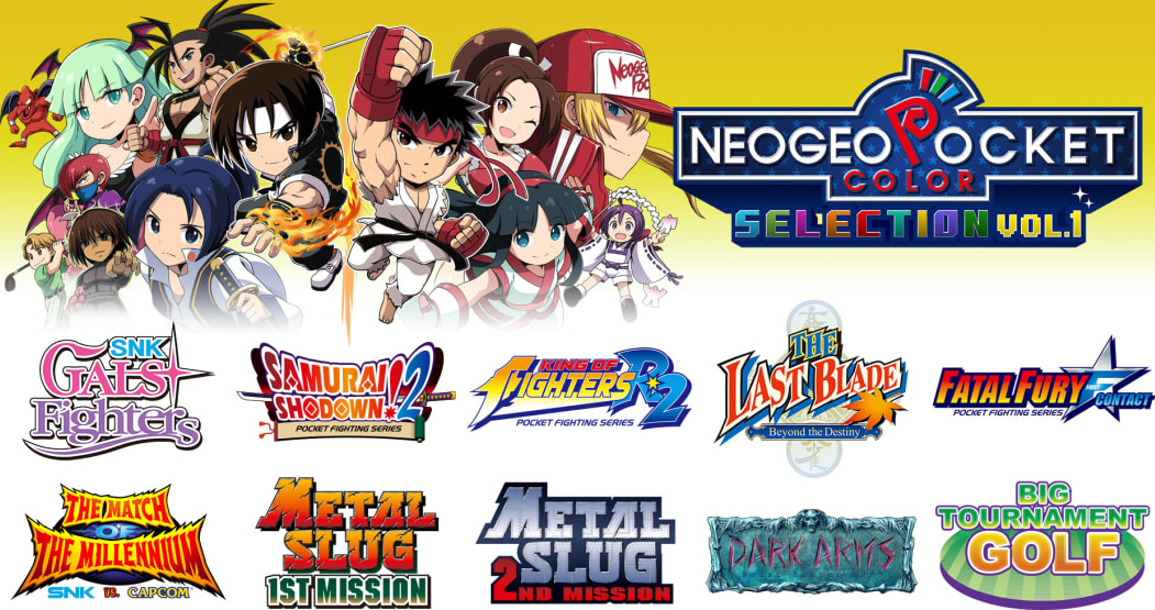 Joc Neogeo Pocket Color Selection Vol. 1 Pentru Nintendo Switch