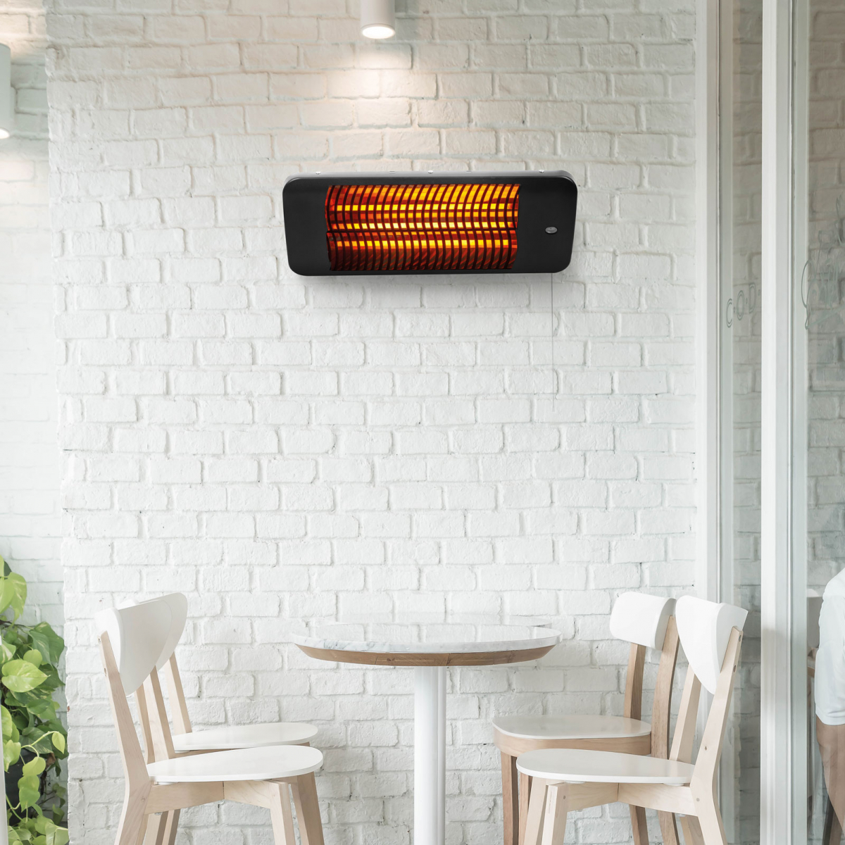 Radiator Electric pentru Perete de Exterior sau Interior Incalzitor pentru