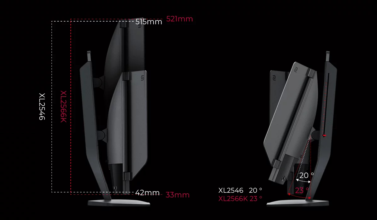 Monitor LED 24.5'' BenQ Gaming Zowie XL2566K ESports FullHD TN