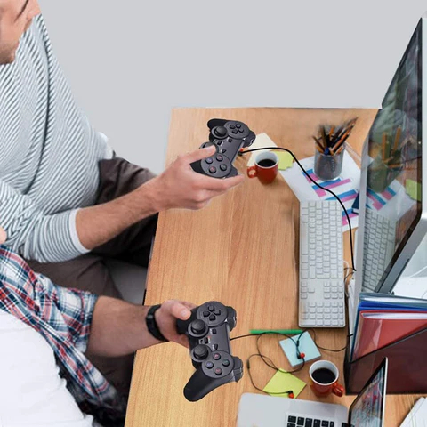 Controller Gaming Gamepad Controller Andowl cu Fir Alimentare USB 11 ...