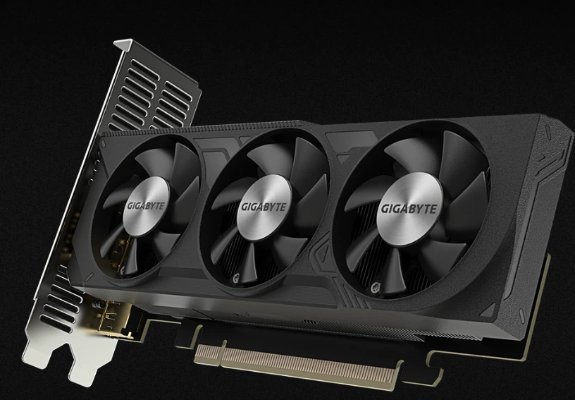 Placa video GIGABYTE GeForce RTX 4060 OC Low Profile 8GB GDDR6 128