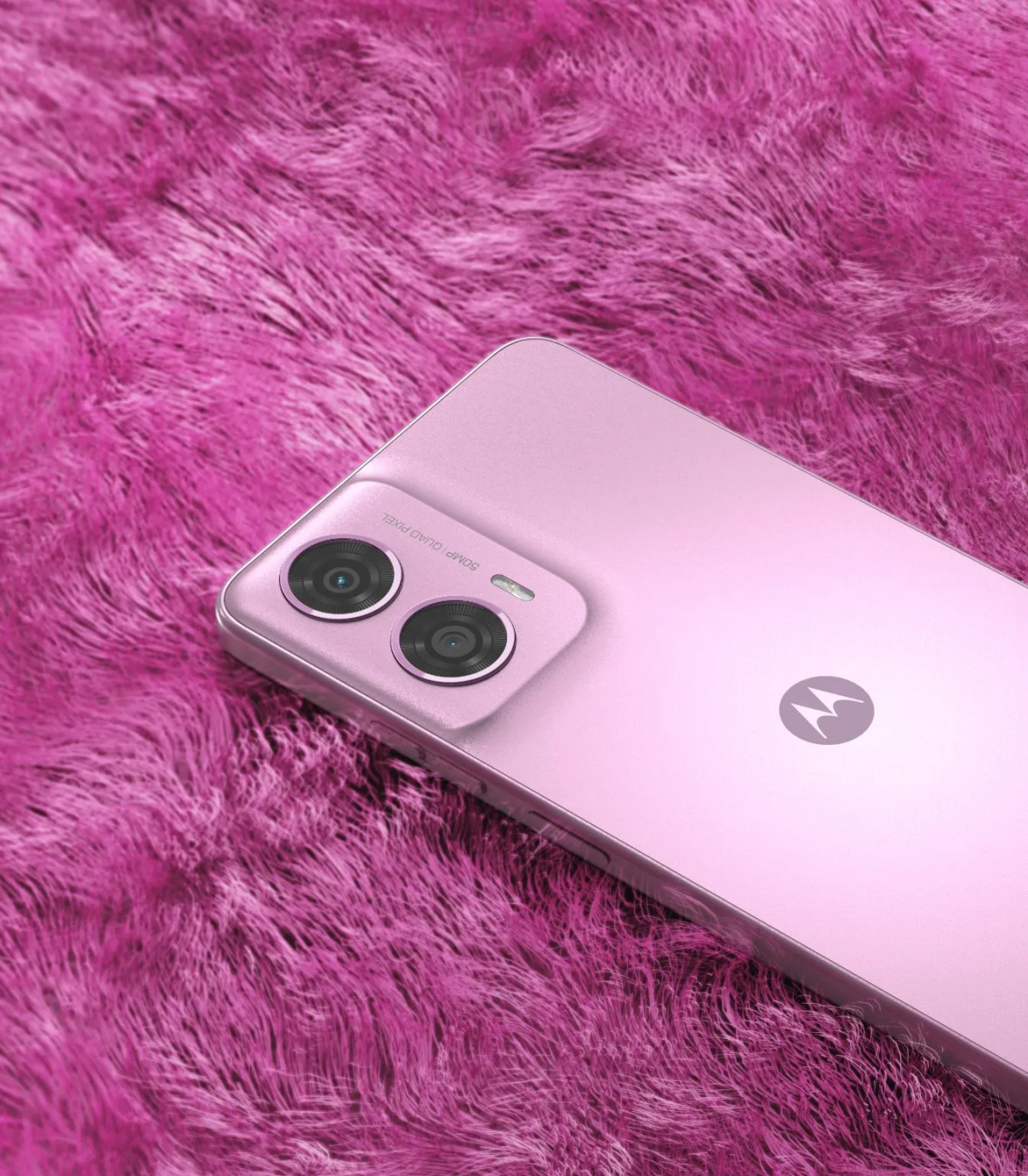 Telefon mobil Motorola Moto g24 Dual SIM 8GB RAM 128GB Pink Lavender