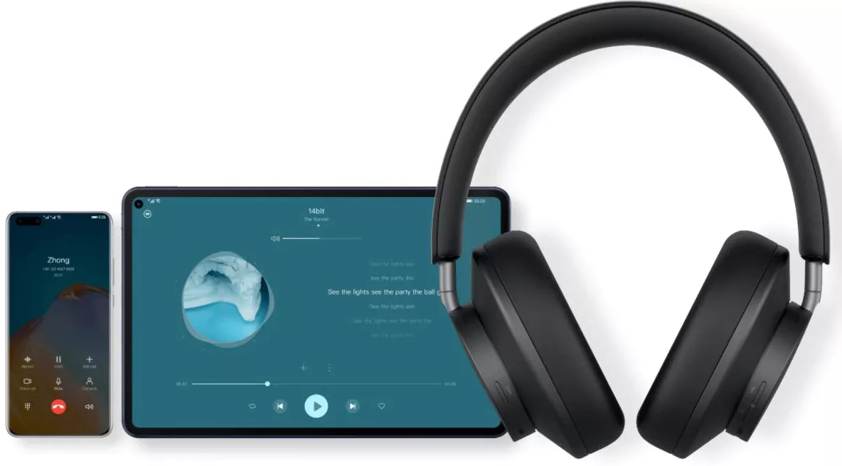 Casti Bluetooth Huawei FreeBuds Studio Studio Gold