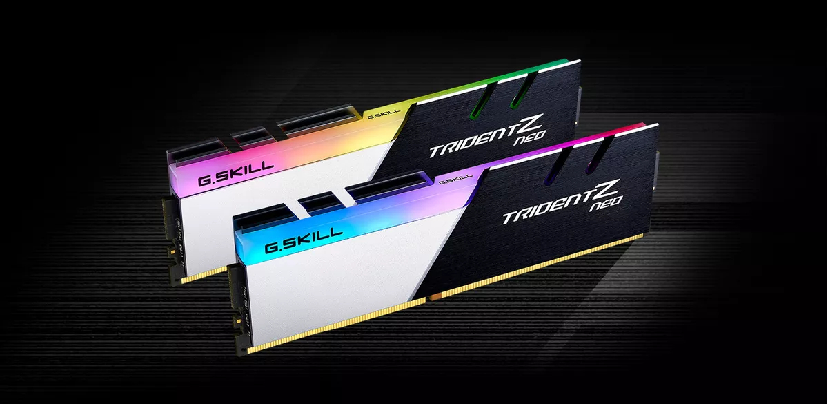 G.SKILL TridentZ NEO 32GB 3600（16G×2） Memorie G.SKILL Trident Z Neo, 32GB(2x16GB) DDR4, 3600MHz CL16
