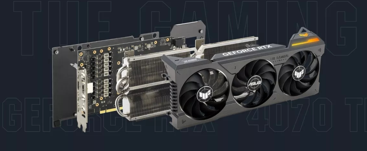 Placa video ASUS NVIDIA GeForce RTX 4070 Ti TUF GAMING OC 12GB