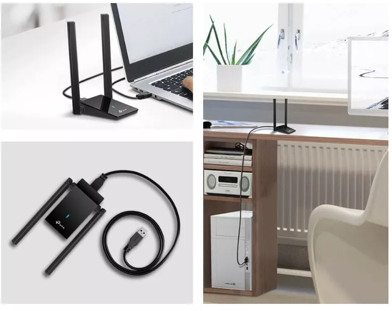 Adaptor Wireless TP-Link Archer TX20U Plus AX1800 Dual-Band WiFi 6 MU ...