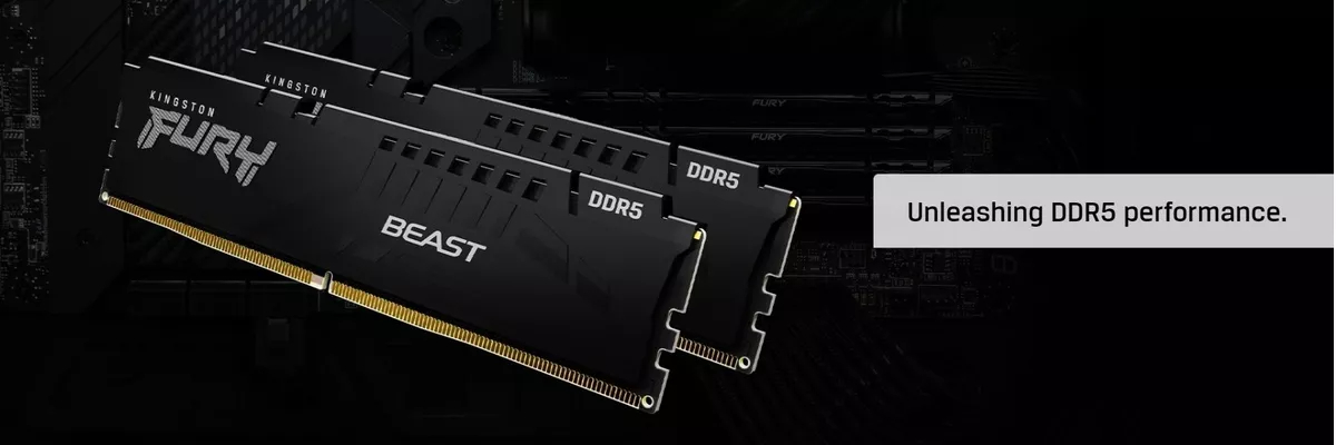 RAM Kingston DDR5 16GB 5600MHz CL38 Fury Beast