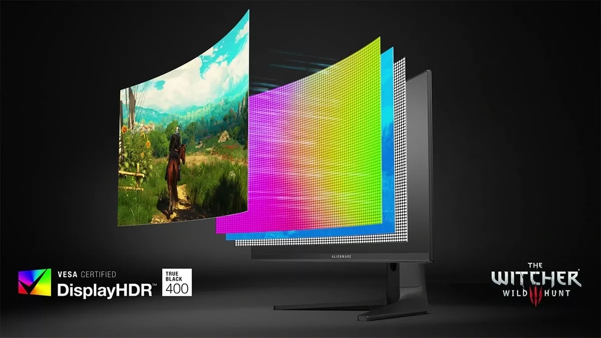 Monitor LED 34'' Alienware Gaming AW3423DWF Curbat1800R QD-OLED 0.1ms ...