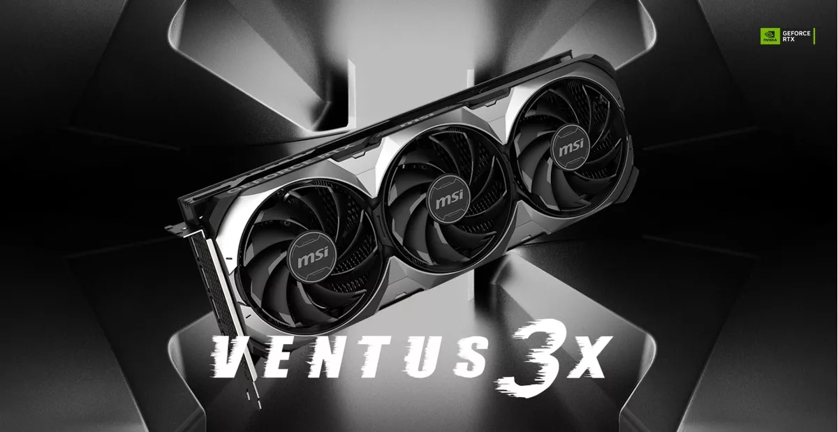 Placa video MSI NVIDIA GeForce RTX 4070 Ti VENTUS 3X OC 12GB