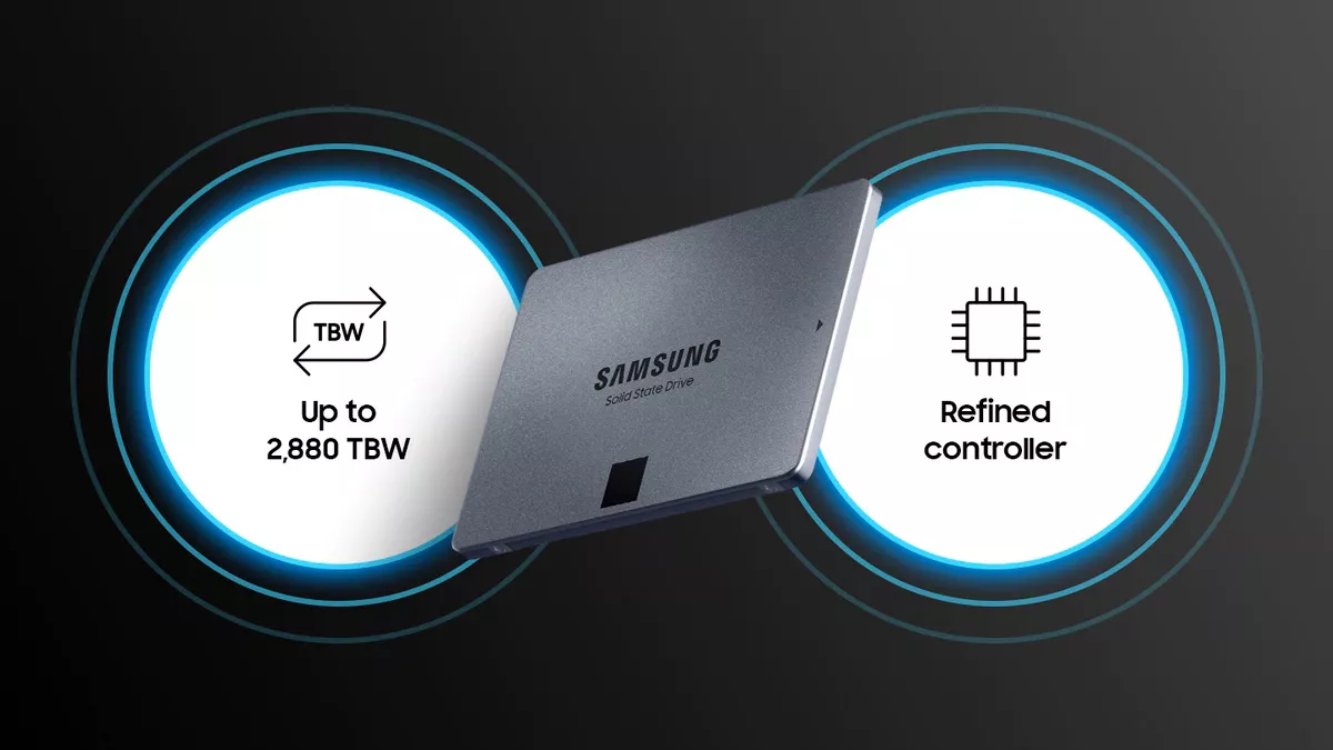 SSD Samsung 870 QVO 8TB SATA-III 2.5 inch mz-77q8t0bw