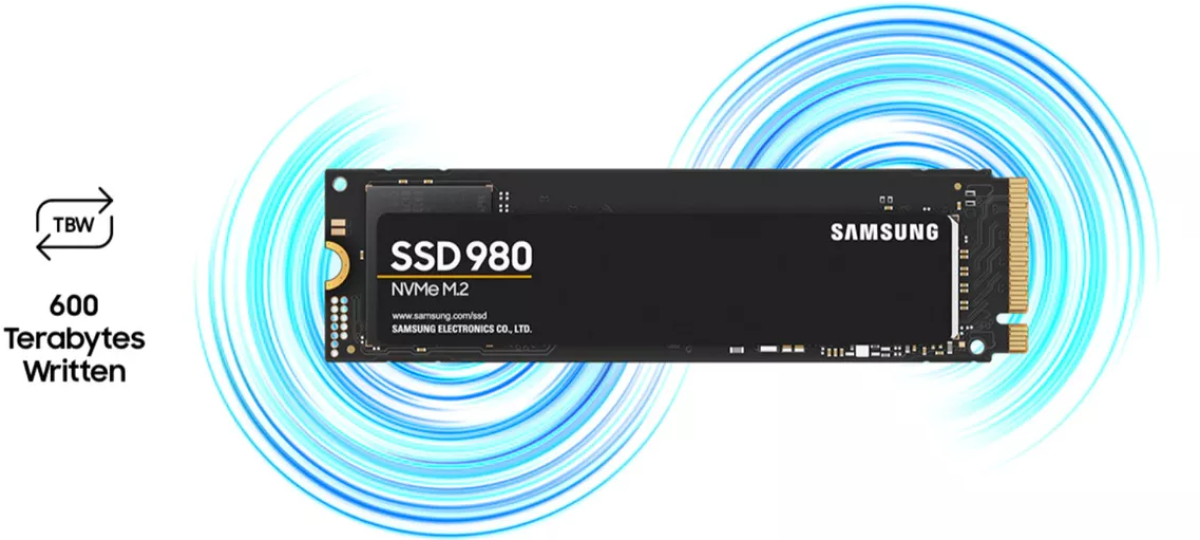 SSD Samsung 980 500GB PCI Express 3.0 x4 M.2 2280 mz-v8v500bw