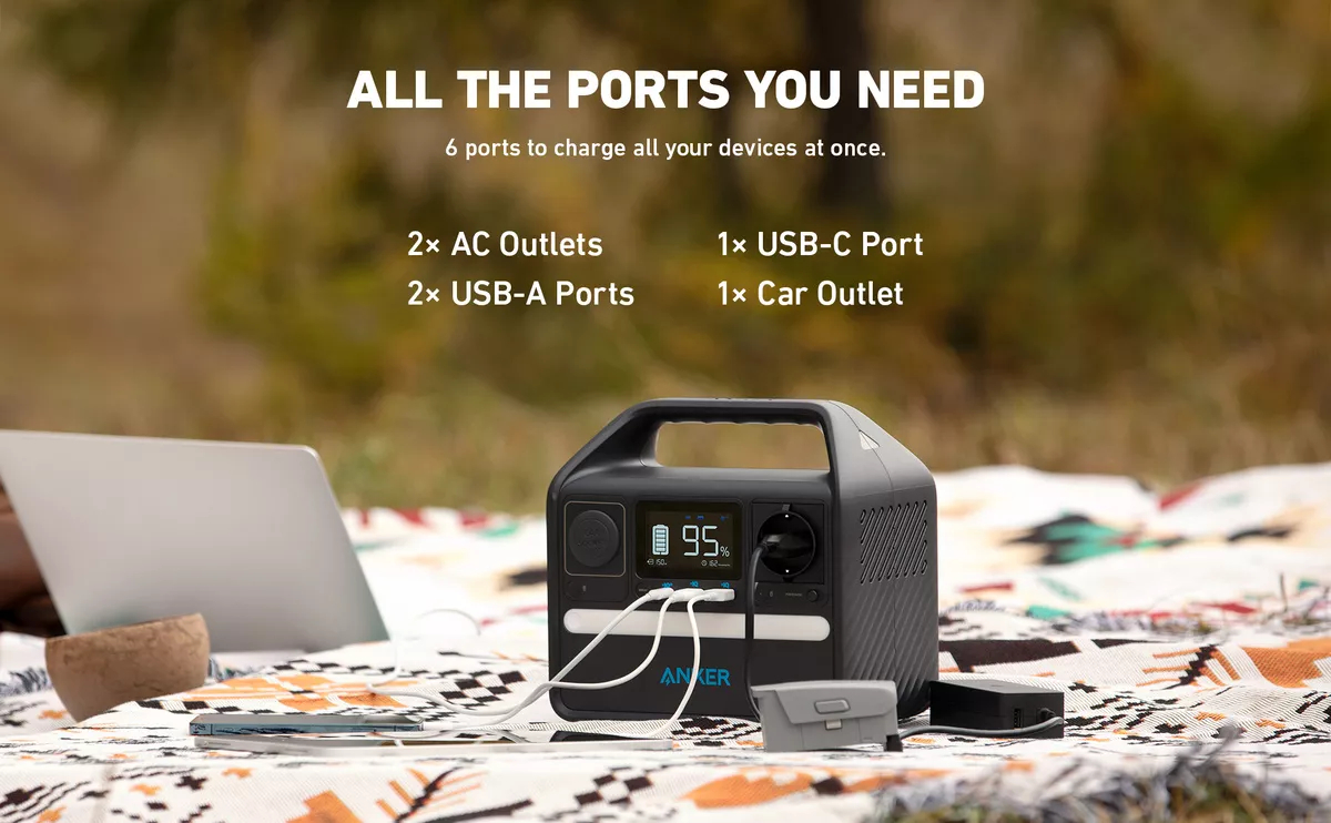 Baterie externa Anker Portable Power Station PowerHouse 521 200W