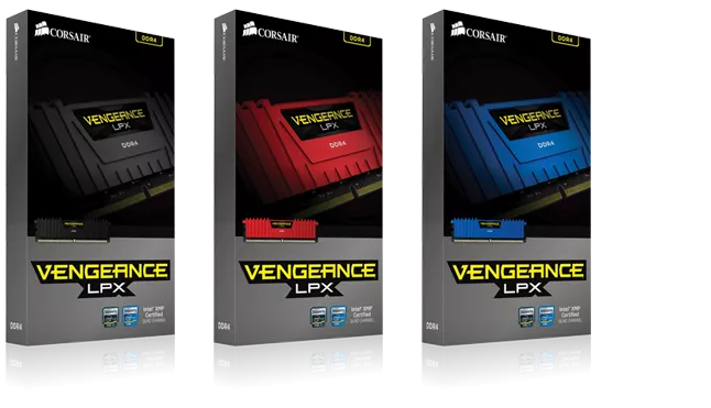 Kit RAM Corsair DDR4 32GB 2400MHz CL14 2X16GB Vengeance LPX