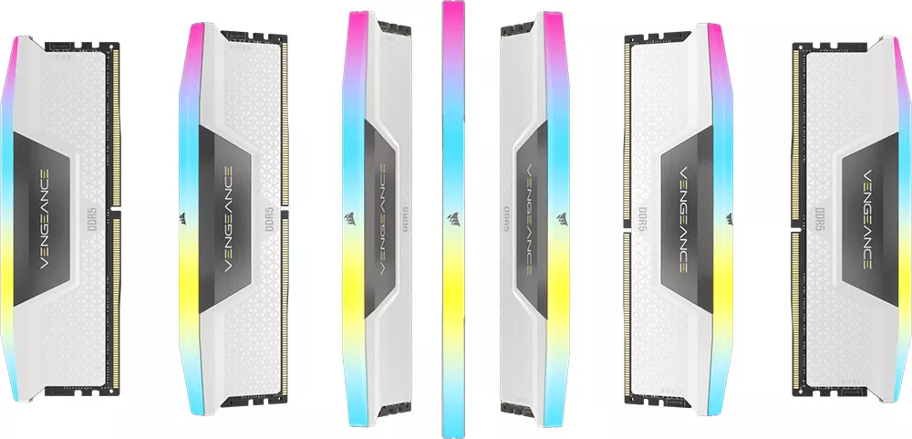 Kit RAM Corsair DDR5 32GB 5200MHz CL40 RGB Vengeance