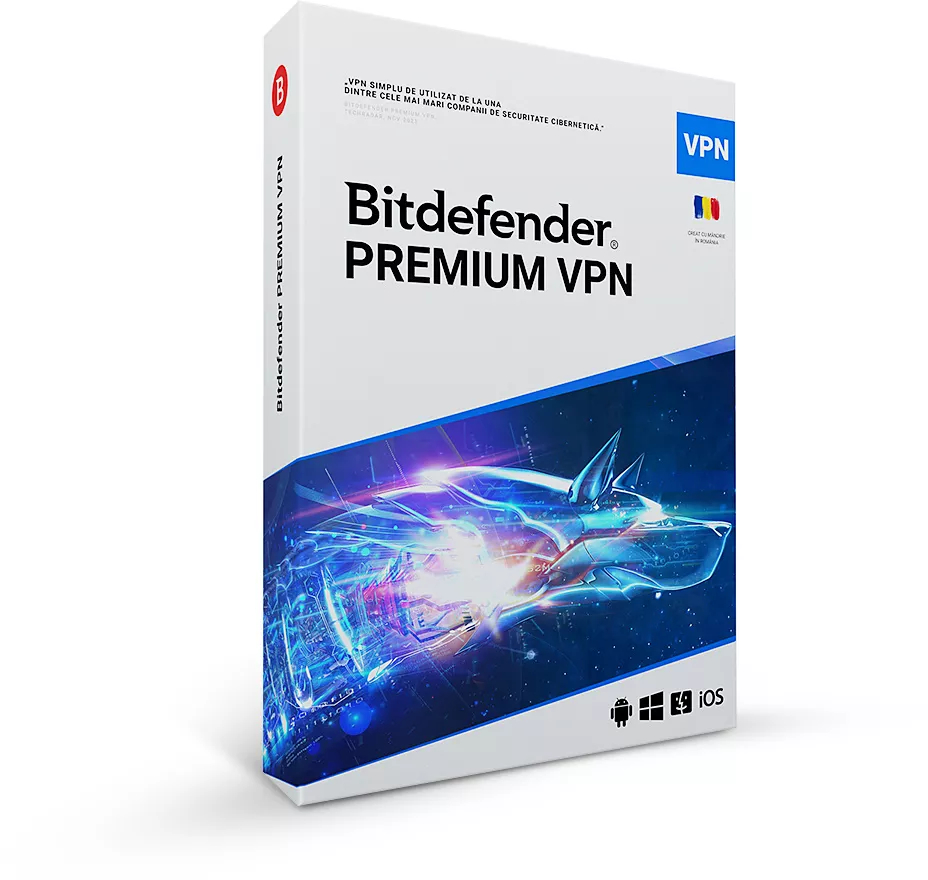 Bitdefender Premium VPN 1 an 10 dispozitive licenta retail VP02ZZCSN12ULBEN