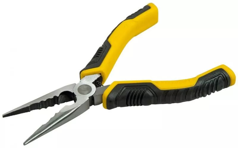Pince à Becs Ronds Longs Stanley STHT0-74364 - 200 Mm - Poignée Bi-matère Ergonomique