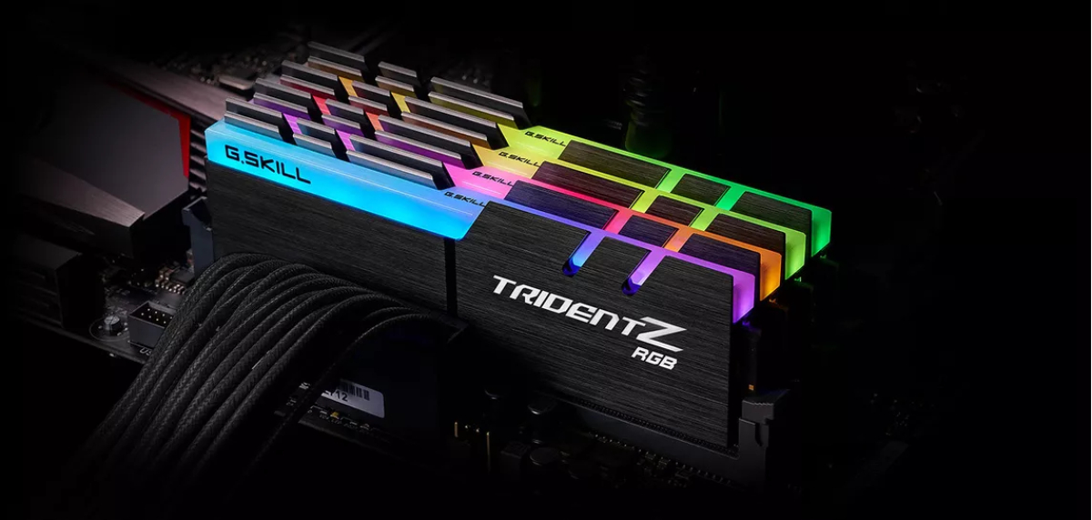 Memorie G.Skill Trident Z RGB 32GB DDR4 4000MHz CL18 Dual Channel Kit