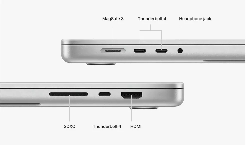 Laptop Apple MacBook Pro 14 Apple M1 Pro Octa Core 512GB SSD 16GB