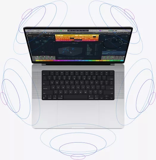 Laptop Apple MacBook Pro 16 Apple M1 Max chip 10-core CPU 64GB 1TB ...