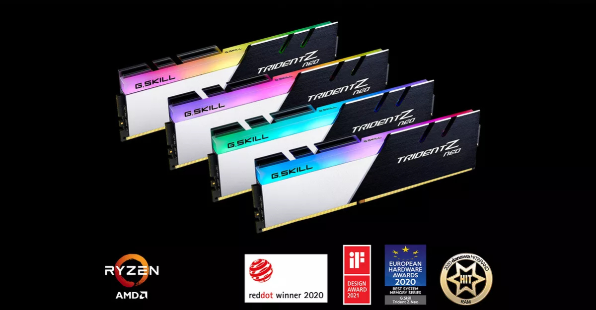 Kit RAM G.Skill DDR4 16GB 3600MHz CL16 Trident Z Neo