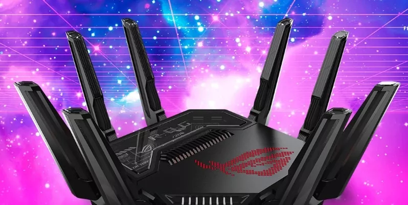 Router Gaming Wireless ASUS ROG Rapture GT-BE98 BE25000 Wi-Fi 7 Quad-Band