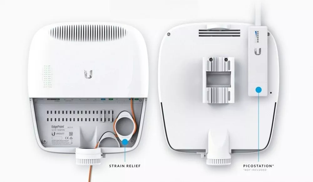 Router Ubiquiti EdgePoint EP-R8 2GB RAM Gigabit 2 x SFP combo EP-R8