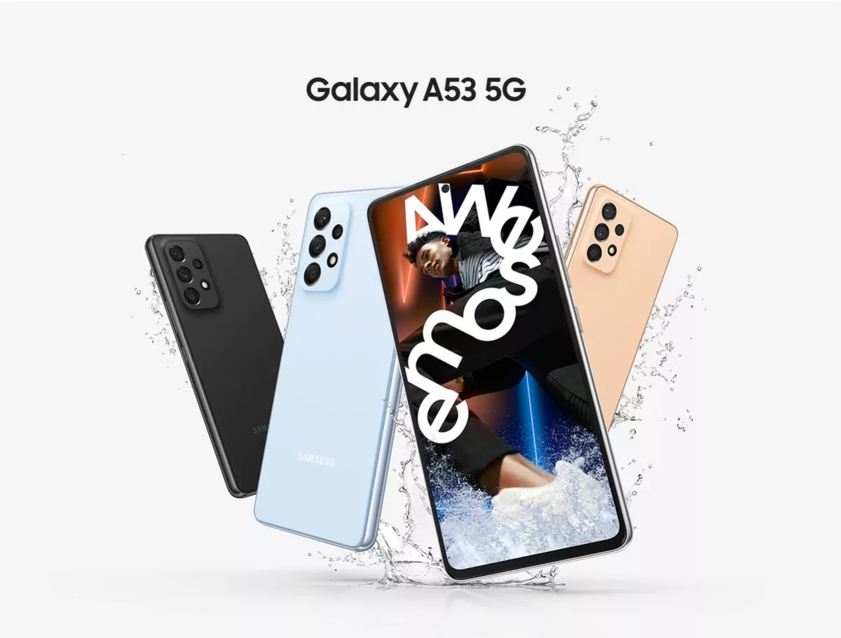 Samsung Galaxy A53 5G 128GB 6GB Dual SIM Awesome Peach