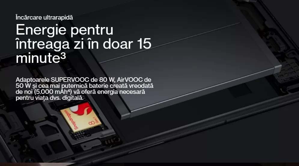 Telefon mobil OnePlus 10 Pro 5G 8GB 128GB Volcanic Black ONE+ ...
