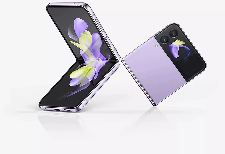 Galaxy Z Flip4 5G ◆ 8GB/128GB / au SCG17 Samsung Galaxy Z Flip4 5G 128GB 8GB Dual SIM Purple