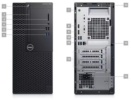 Desktop Dell OptiPlex 3060 SFF Intel Core Coffee Lake 8th Gen i5