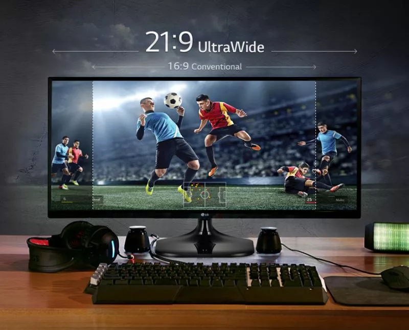 Monitor LED 25 LG 25UM57-P UW-UXGA 5ms GTG Negru