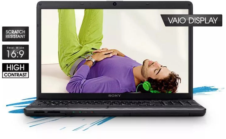 Notebook Sony Vaio VPC-EH2Q1EB i5 2430M 640GB 4GB GT410M WIN7