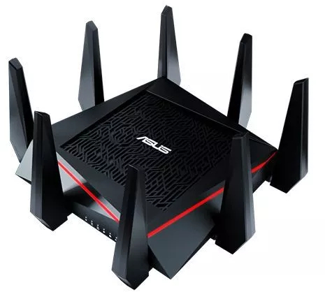 Router Wireless Asus RT-AC5300 Gigabit Tri-Band AC5300 5334 Mbps NitroQAMTM