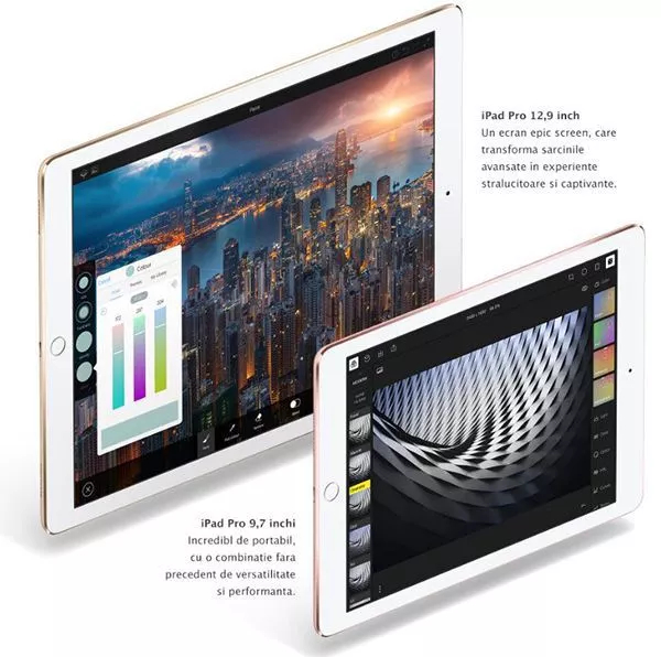 Tableta Apple iPad Pro 9.7 cu Retina WiFi 128GB Rose Gold