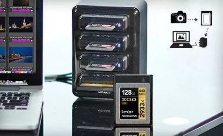 Card de Memorie Lexar Professional 2933x XQD 2.0 128GB 440MBs