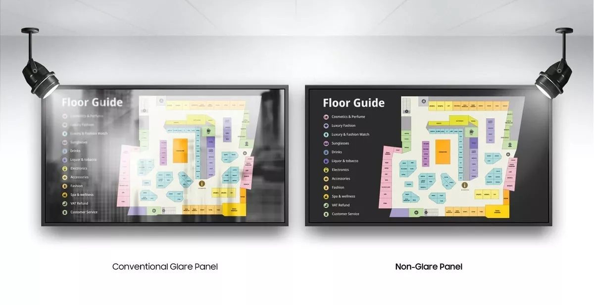 Ecran profesional LFD Monitor Signage Samsung QM55B LH55QMBEBGC 55inch ...