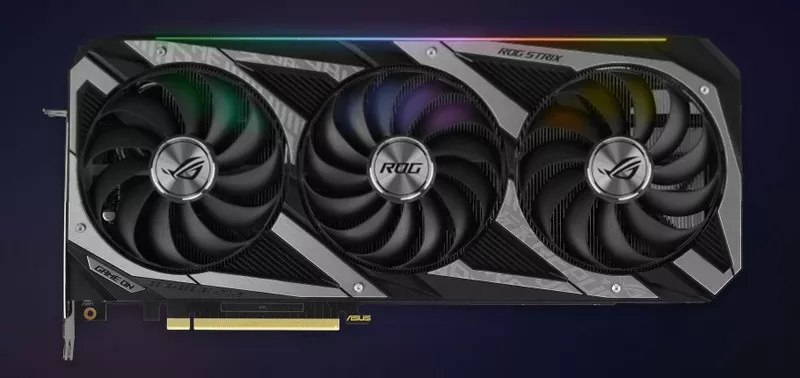 Placa video ASUS NVIDIA GeForce RTX 3090 ROG STRIX OC Edition 24GB