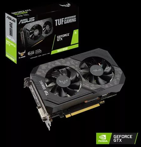 Placa video ASUS TUF Gaming GeForce GTX 1660 Super 6GB GDDR6 192-bit