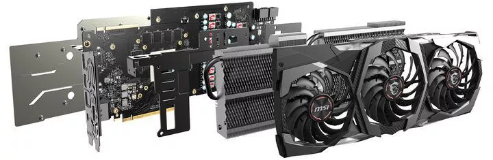 【谷口】RTX2080 SUPER GAMING X TRIO Placa video MSI GeForce RTX 2080 SUPER Gaming X Trio 8GB GDDR6 256-bit