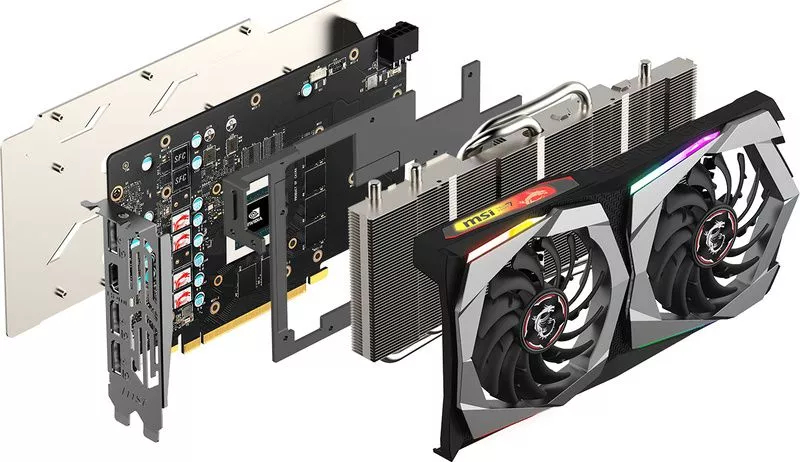 Placa video MSI nVidia GeForce GTX 1660 SUPER GAMING X 6GB GDDR6