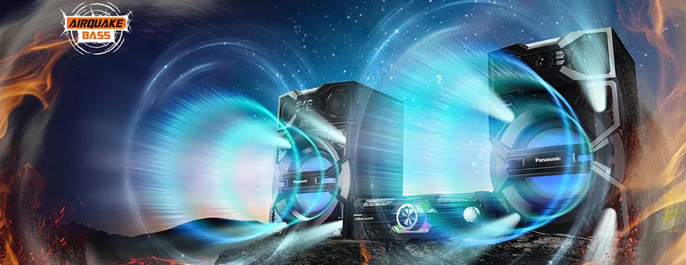 Sistem audio PANASONIC SC-MAX3500EK 2400W Bluetooth USB CD Radio