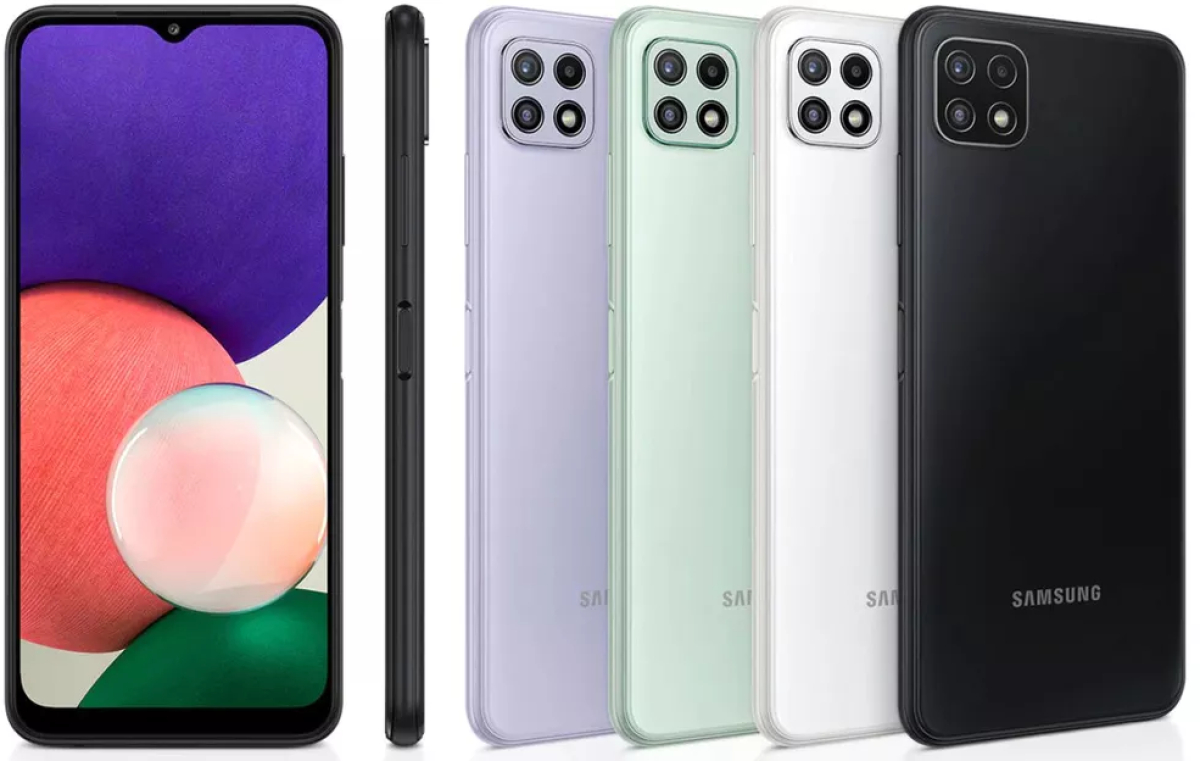 SIMフリー Samsung Galaxy A22 128GB Telefon mobil Samsung Galaxy A22, Dual SIM, 128GB, 6GB RAM, 4G