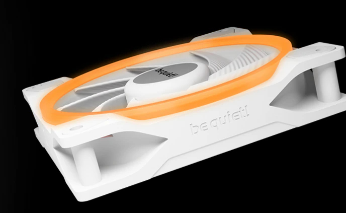Ventilator / radiator be quiet! LIGHT WINGS White RGB 140mm PWM High-Speed