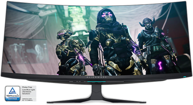 Monitor LED Alienware Gaming AW3423DW Curbat 34 inch UWQHD QD-OLED 0.1 ...